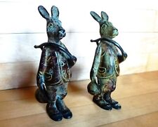 Bronze jäger hasen gebraucht kaufen  Ehrenkirchen