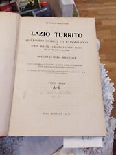 Lazio turrito repertorio usato  Roma