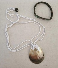 Handcrafted beaded seashell for sale  Yorba Linda