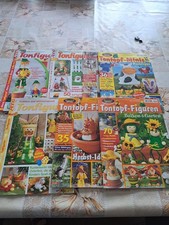 Bastelhefte tontopffiguren bas gebraucht kaufen  Glashütten