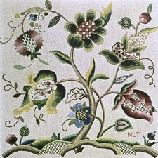 Vintage crewel embroidery for sale  Austin