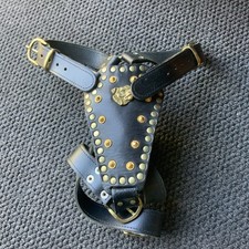 Leather staffy designer for sale  NOTTINGHAM