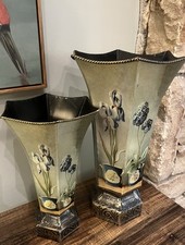 Vintage floral tole d'occasion  Expédié en Belgium