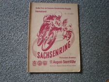 Renn programm sachsenring gebraucht kaufen  Meerane