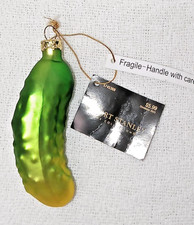 Glass pickle christmas for sale  Bloomington