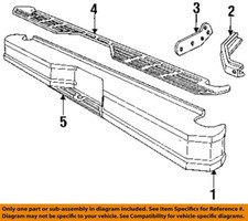 Used rear bumper for sale  Bloomfield