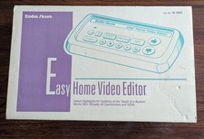 Radio Shack Easy Home Video Editor 15-1963 Preto Vintage - Potência Testada, usado comprar usado  Enviando para Brazil