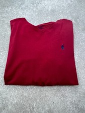 Shirt rouge polo d'occasion  Erstein