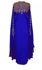 VENDA Novo Vestido Longo Marroquino Dubai Kaftans Farasha Abaya Muito Extravagante MS 220, usado comprar usado  Enviando para Brazil