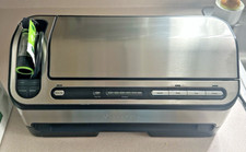 FoodSaver 2 em 1 sistema de vedação a vácuo aço inoxidável #V4980 + rolos extras, recipiente, usado comprar usado  Enviando para Brazil