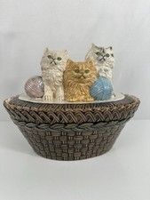 Vintage kittens basket for sale  Watertown