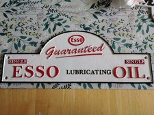 Esso guaranteed lubricating for sale  PRESCOT