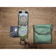 Gadgets externos profissionais de metal bússola mira clinômetro à prova d'água com bolsa comprar usado  Enviando para Brazil