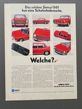 Simca 1501 beste gebraucht kaufen  Aßlar
