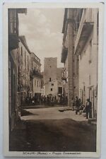 Cartolina scauri piazza usato  Roma