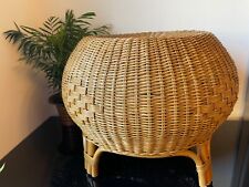 Vintage rattan woven for sale  DAVENTRY
