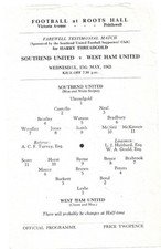 Southend united west for sale  COLCHESTER