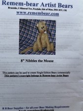 Teddybär schnittmuster bild gebraucht kaufen  Würzburg