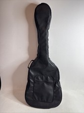 Bolsa acolchoada de couro sintético preta para guitarra - 43 pol. - Sem cortes - LOOK comprar usado  Enviando para Brazil