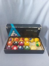 Vitalite pool balls. for sale  CREWE