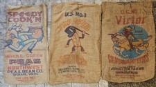 Vtg burlap sacks for sale  Neillsville