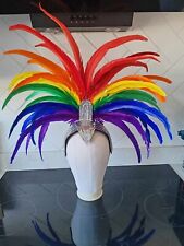 Rainbow feather pride for sale  FAVERSHAM