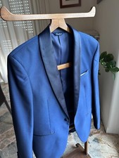 Abito smoking blu usato  Brescia
