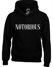 Notorious hoody hoodie for sale  MANCHESTER