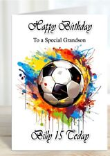Personalised birthday card for sale  MANSFIELD