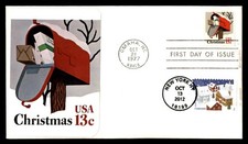 Usado, Mayfairstamps US FDC 1977 caixa de correio de Natal com pacotes capa de primeiro dia aat_75 comprar usado  Enviando para Brazil