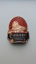 Emblema de crachá de cabeça PHILLIPS VERMELHO PRETO para bicicleta Phillips vintage NOS comprar usado  Enviando para Brazil