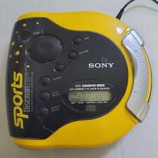 FUNCIONA RARO Vintage Sony Sports Discman D-ES51 Amarelo CD Player DESCRIÇÃO comprar usado  Enviando para Brazil