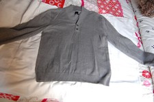 Pull gris coton d'occasion  Villejuif