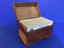 Recipes recipe box for sale  Wells