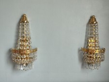 Paire applique cristal d'occasion  Mainvilliers