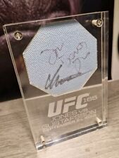 Ufc signed acrylic for sale  SALFORD