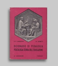 Dizionario pedagogia. psicolog usato  Italia
