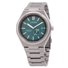 Usado, Relógio masculino Citizen Zenshin automático mostrador verde NJ0180-80X comprar usado Usado, Relógio masculino Citizen Zenshin automático mostrador verde NJ0180-80X comprar usado  Enviando para Brazil