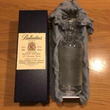 Ballantine's 17 Years whisky HOYA Crystal Decanter Botella vacía con caja Japón segunda mano  Embacar hacia Argentina