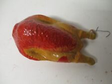 Recipiente antigo vintage de doces de frango de peru assado de Natal comprar usado  Enviando para Brazil
