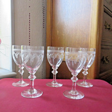 Verres vin cristal d'occasion  Thiaucourt-Regniéville