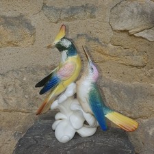 Oiseaux porcelaine saxe d'occasion  Sarlat-la-Canéda
