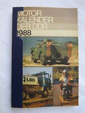 Motorkalender ddr 1988 gebraucht kaufen  Bernsbach