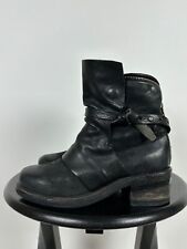 Mujer A.S.98. Botines de motociclista Airstep de cuero negro talla 36 segunda mano  Embacar hacia Mexico