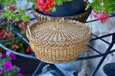 Panier rotin ancien d'occasion  Guebwiller