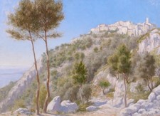 Antique painting landscape for sale  Shipping to United Kingdom