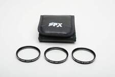 Conjunto de 3 filtros SFX 46mm UV, 4 estrelas, foco suave, muito limpo na bolsa comprar usado  Enviando para Brazil