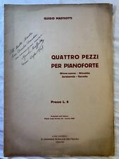 Spartito musica 4pezzi usato  Villarbasse