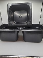 Recipiente de mesa 1/6 Prep NSF, 3PC preto comprar usado  Enviando para Brazil