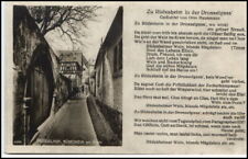 Rüdesheim 1930 drosselgasse gebraucht kaufen  Wöllstein